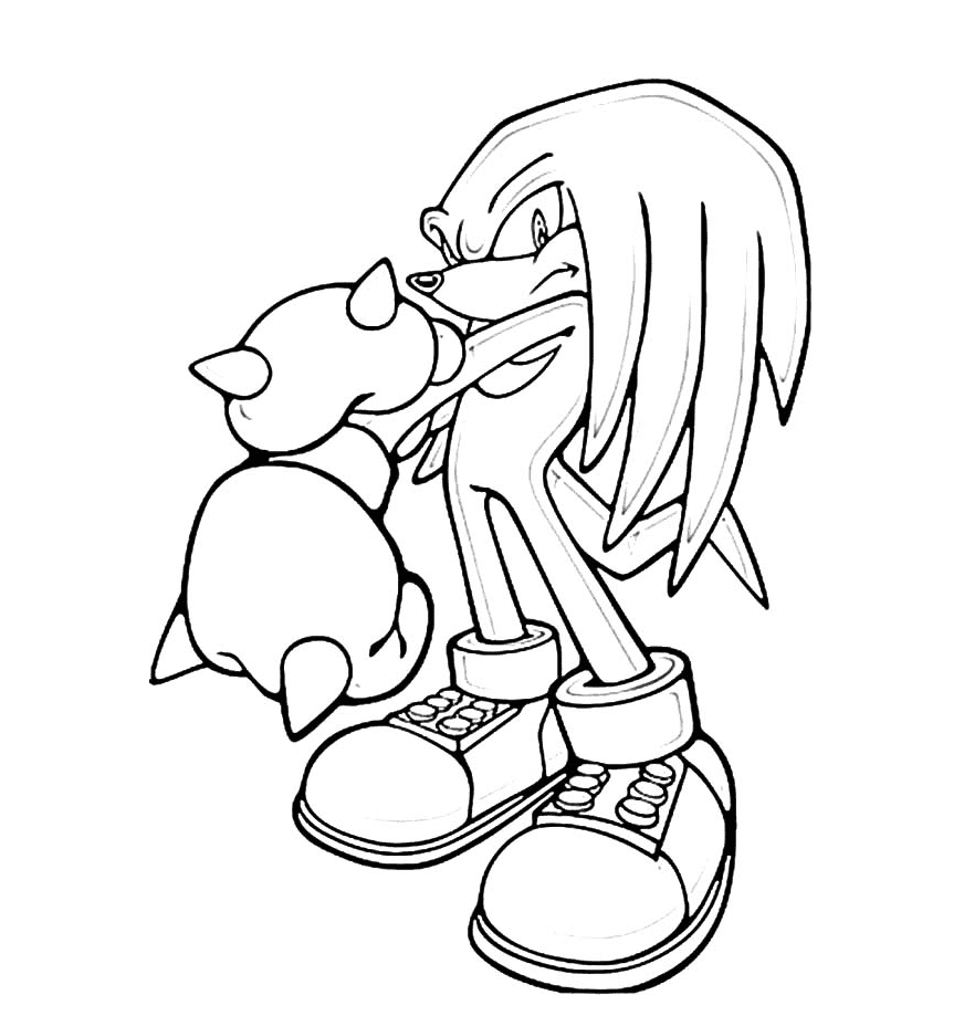 Sonic Knuckles kiütése