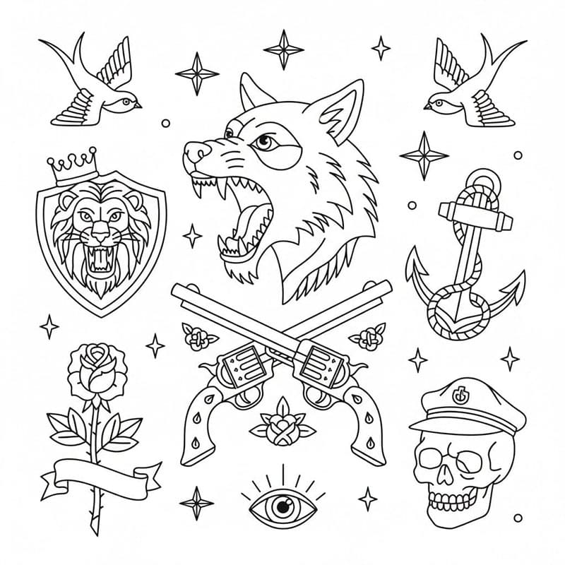 Tetoválás nyomtatás