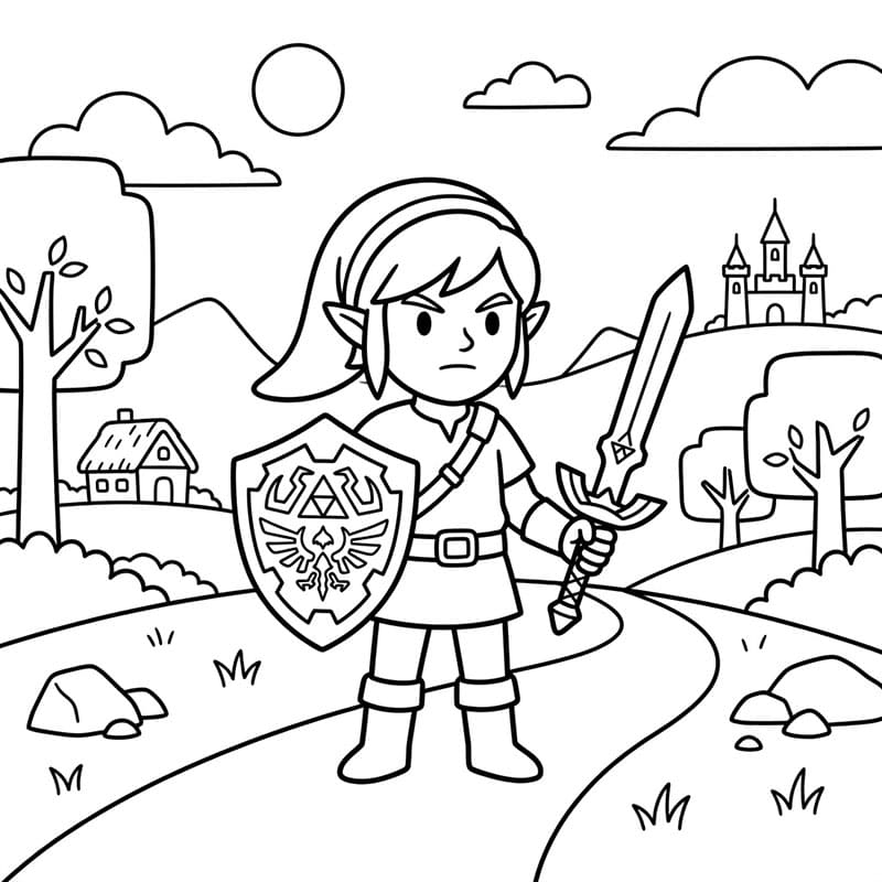 Zelda fiatal kardforgatója