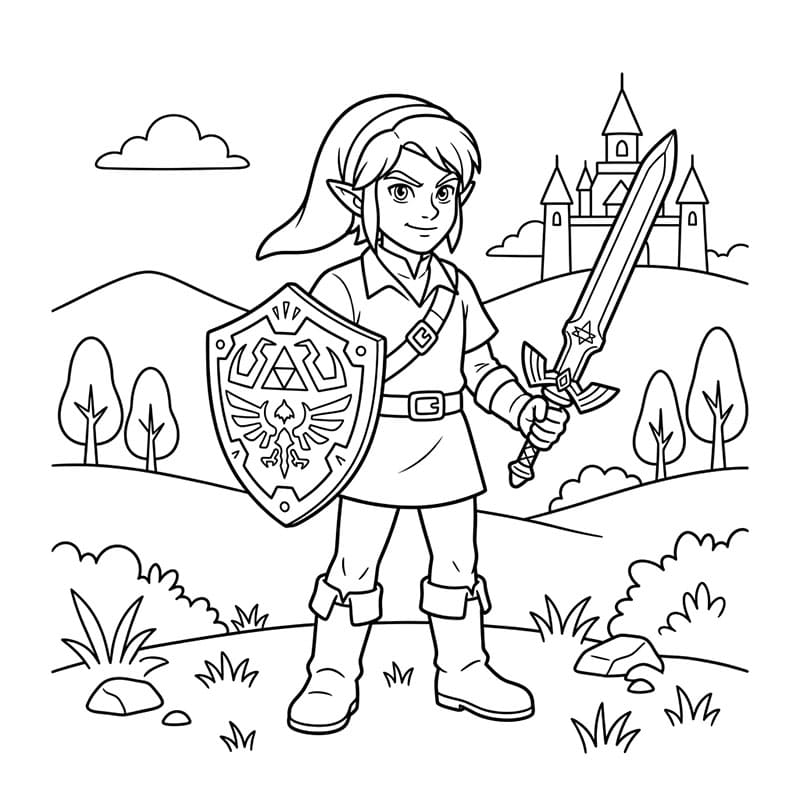 Zelda harc a sorssal