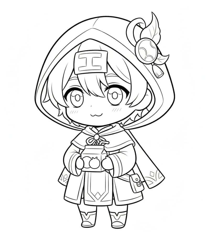Diona Chibi a Genshin Impact játékból