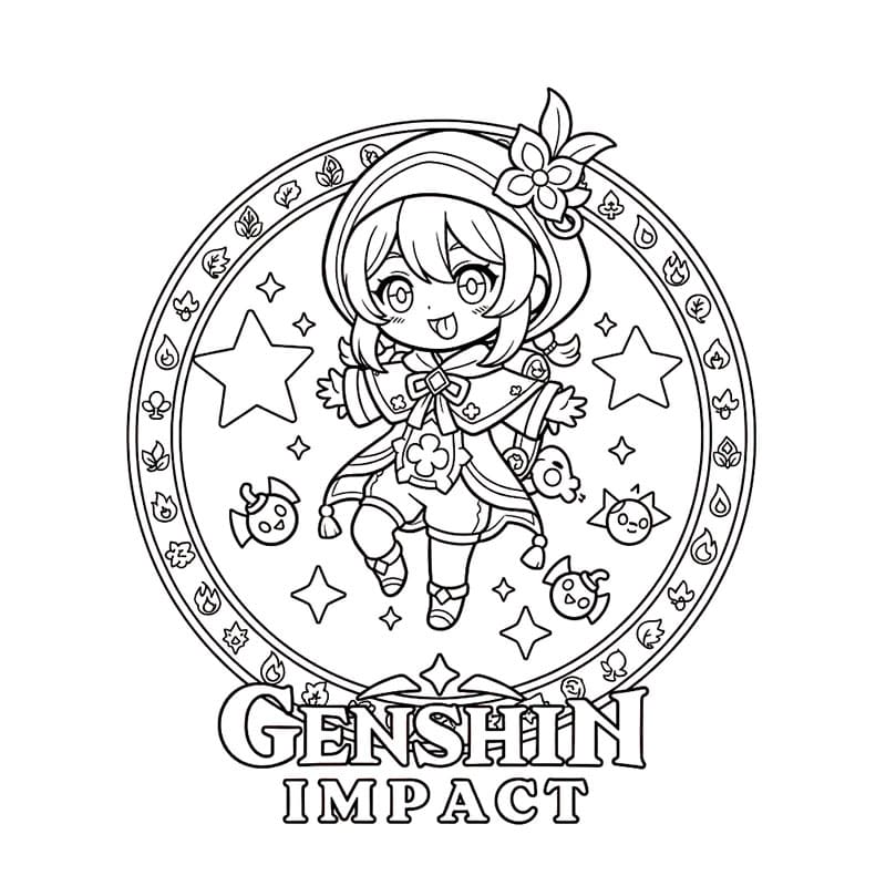 Paimon Chibi Genshin Impact