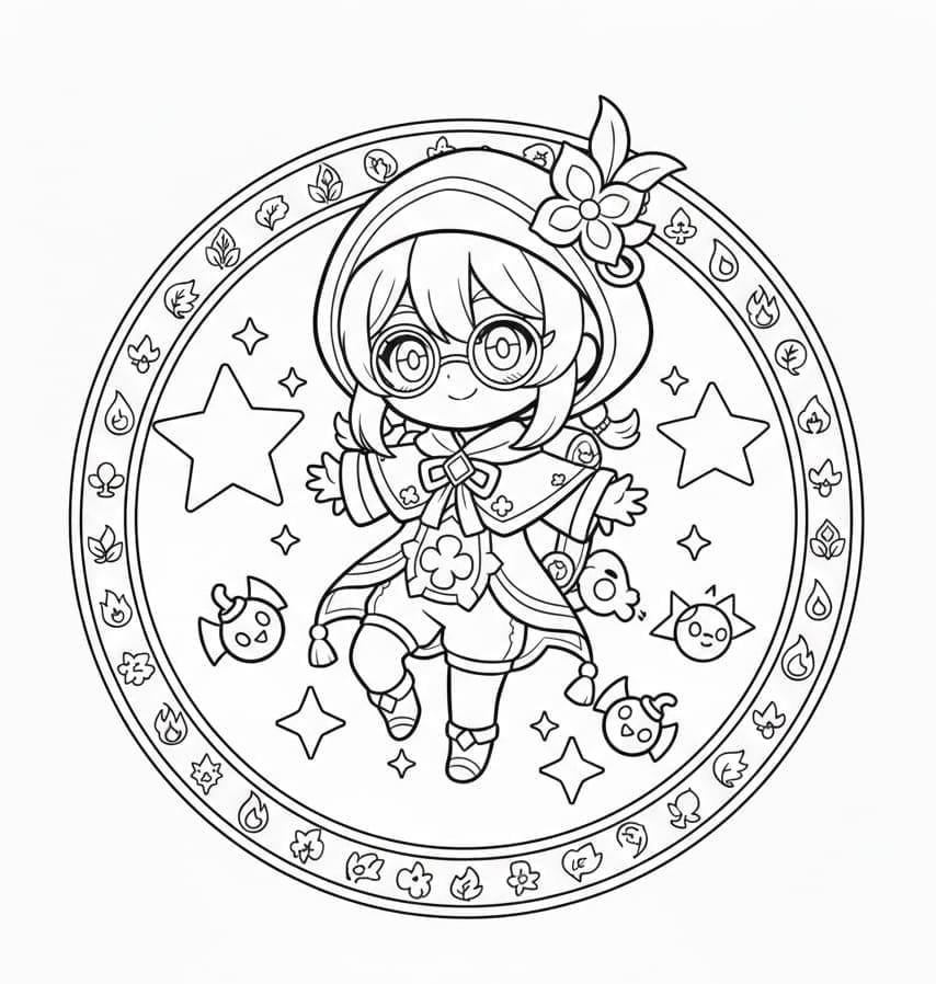 Venti Chibi Genshin Impact