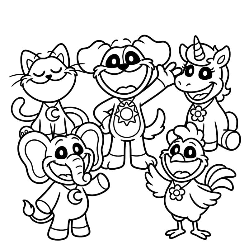 Elképesztő Smiling Critters