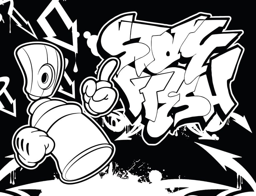 Graffiti nyomtatható
