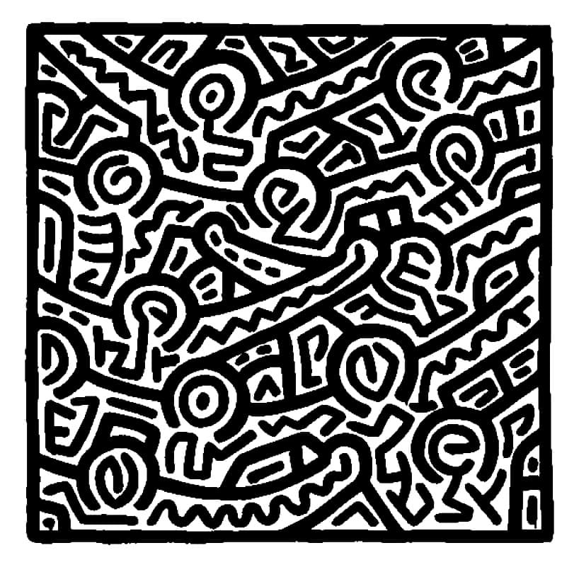 Ingyenes Keith Haring kép