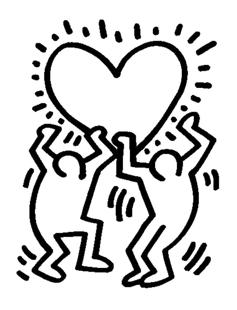 Keith Haring alkotásai