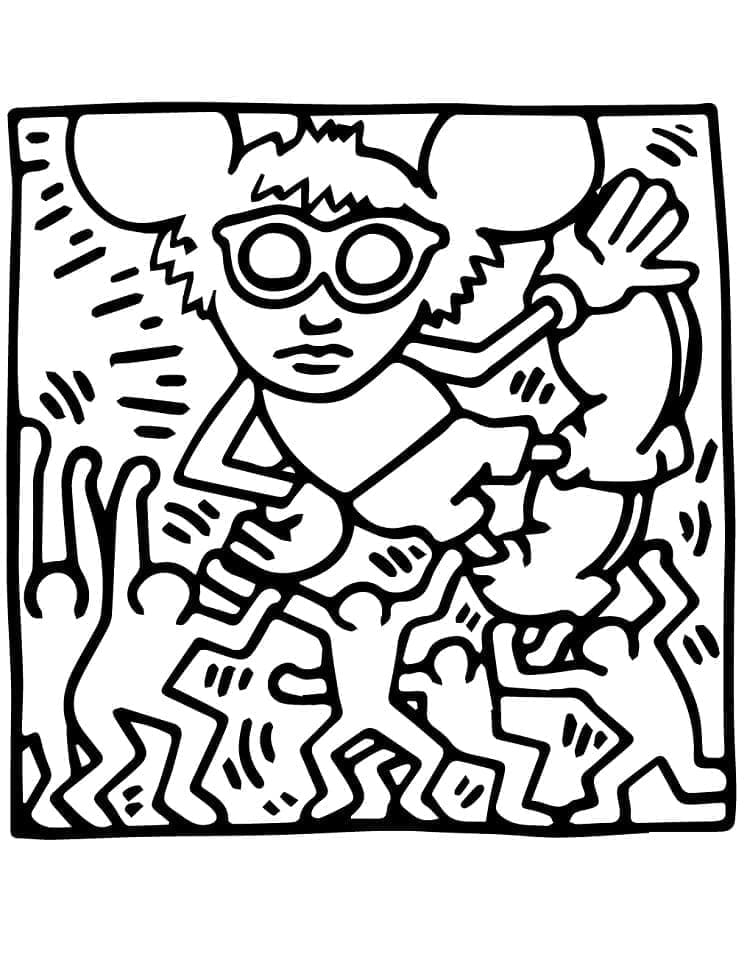Keith Haring Andy Mus