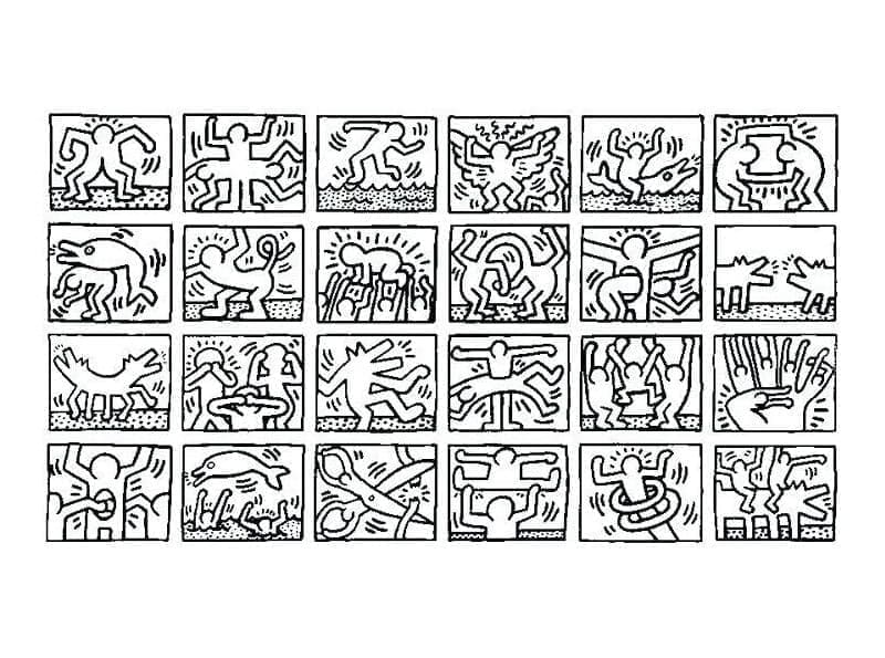 Keith Haring képek ingyen