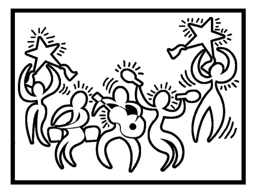Keith Haring művészet