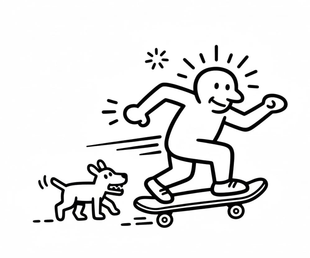 Keith Haring nyomtatható