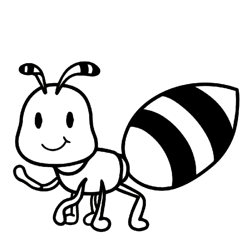 Mosolygó hangya Csinos