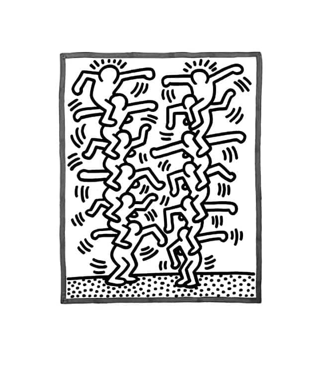 Nyomtatható Keith Haring alkotások