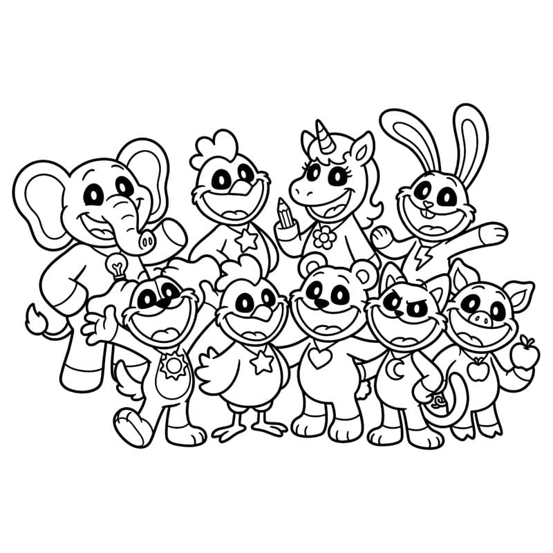 Smiling Critters aranyos