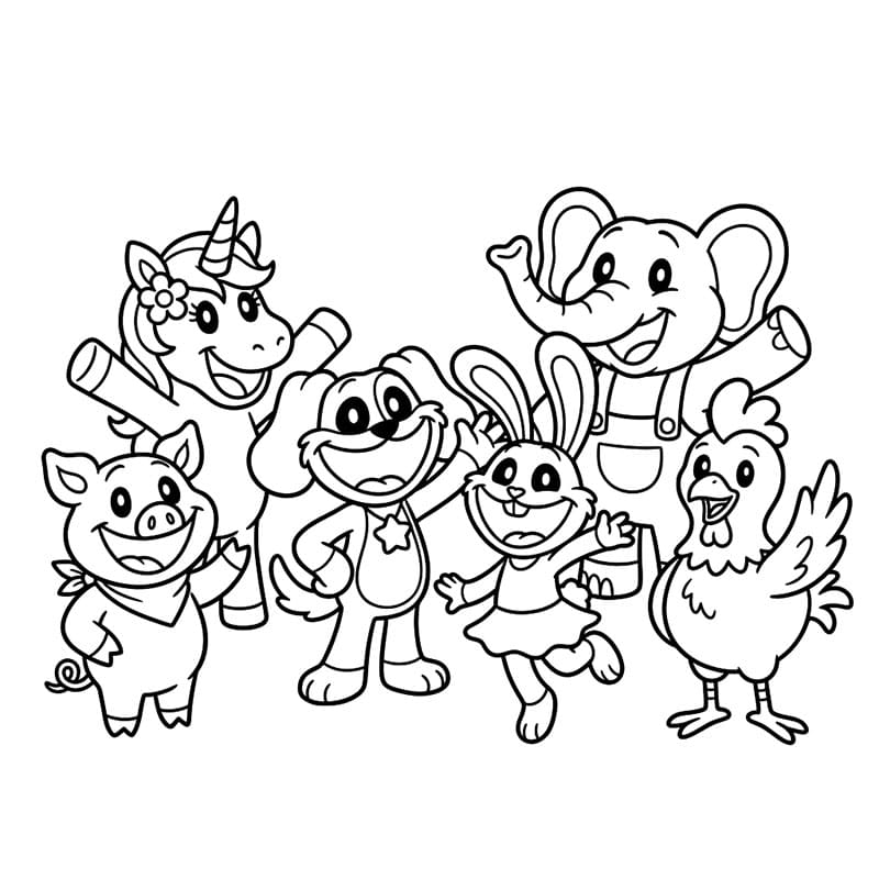 Smiling Critters csinos