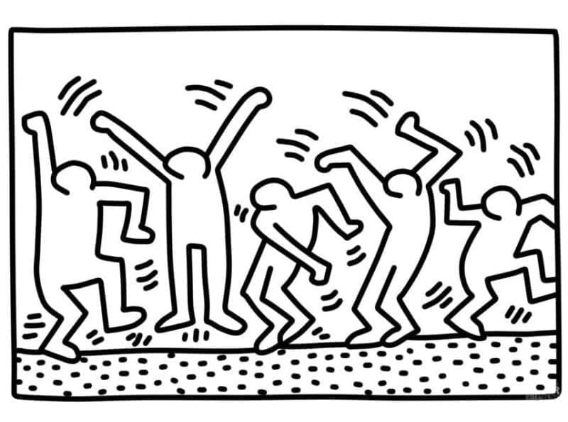 Tánc Keith Haringtől