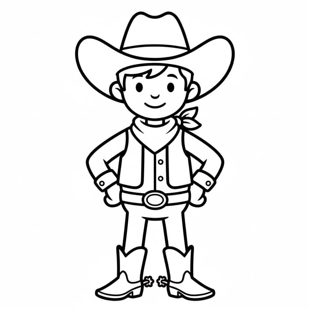 Cowboy gyerekeknek