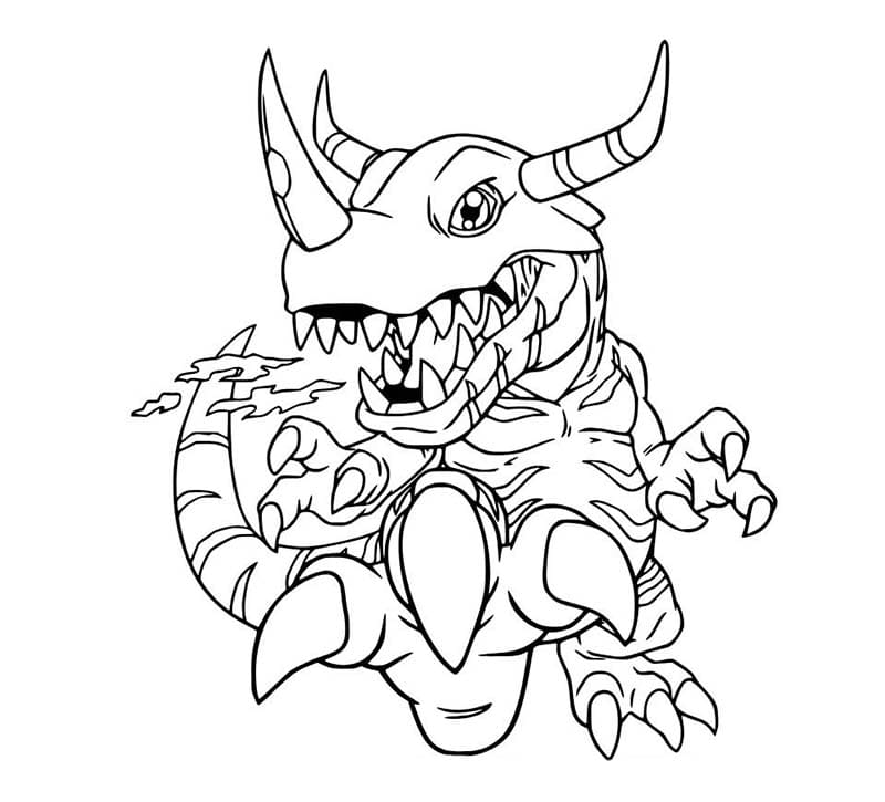 Döntetlen Digimon nyomtatható