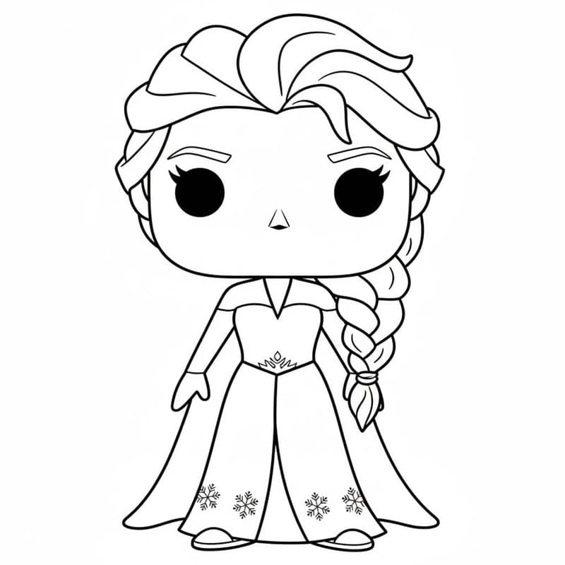 Döntetlen Funko Pop ingyenesen nyomtatható alapvető