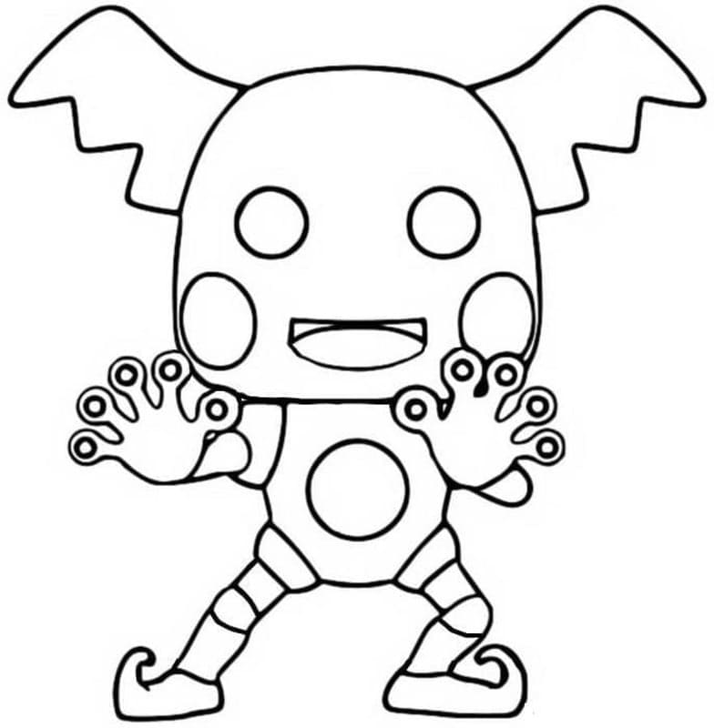 Döntetlen Funko Pop ingyenesen nyomtatható egyszerű