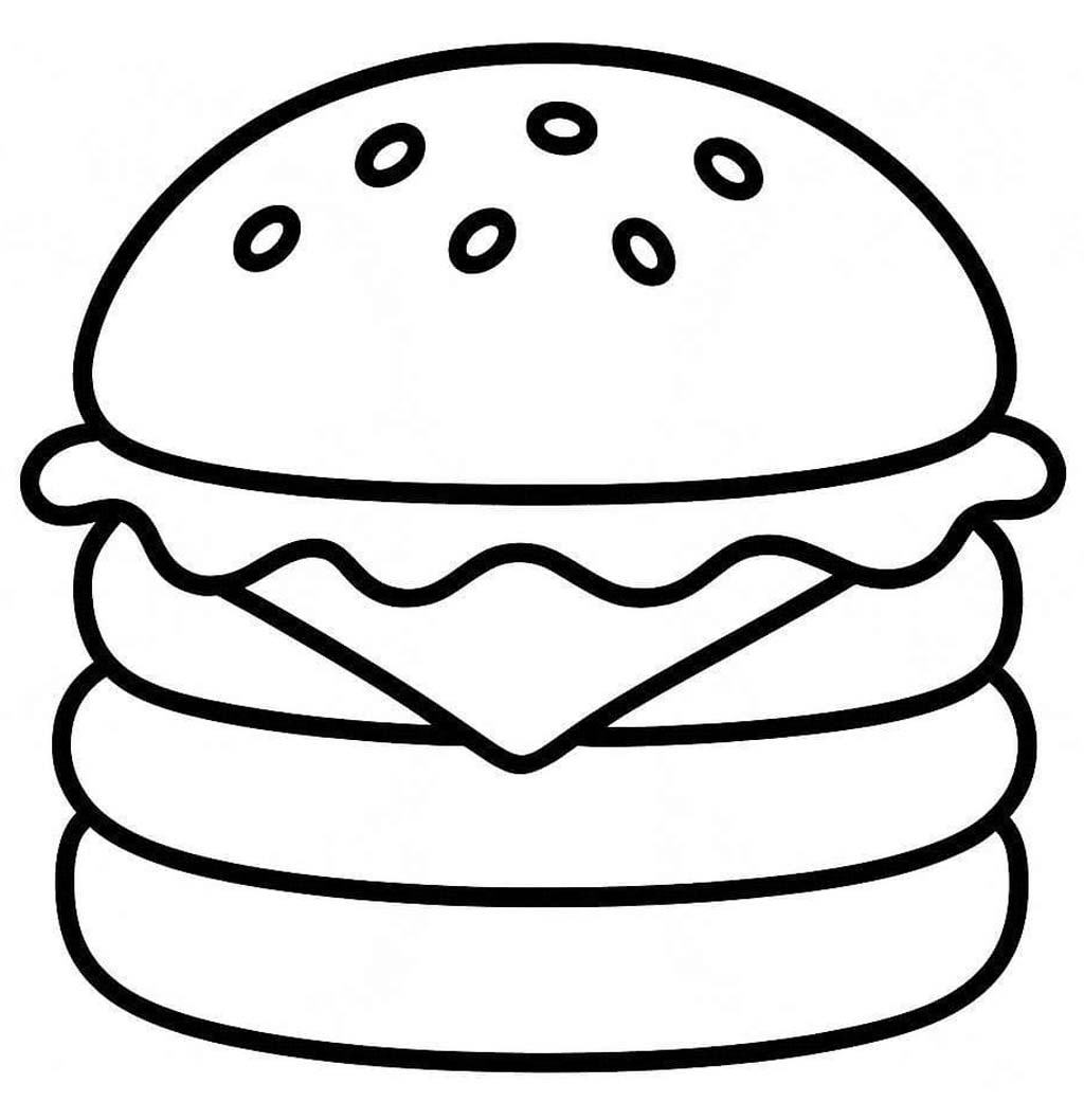Döntetlen Hamburger ingyenesen egyszerű