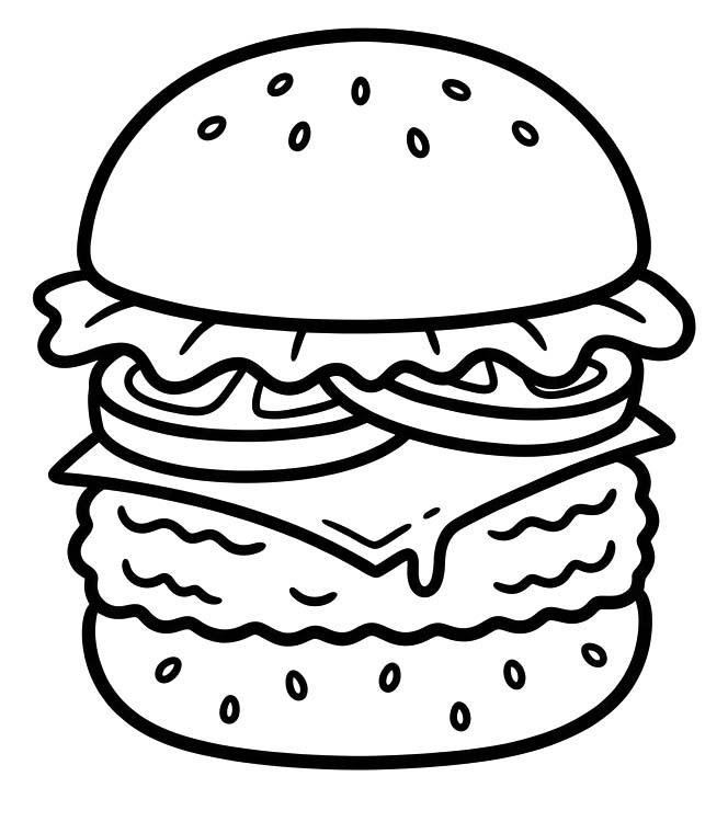 Hamburger színezők
