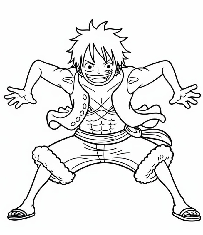 Döntetlen Luffy alapvető