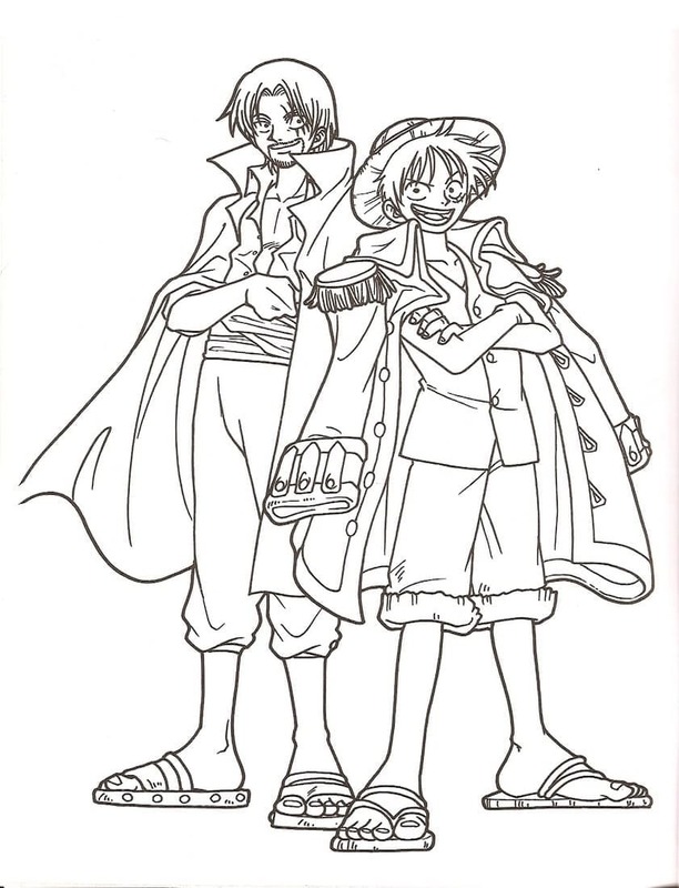 Luffy nyomtatható alapvető