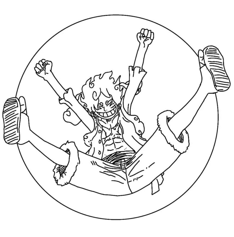 Luffy nyomtatható könnyen
