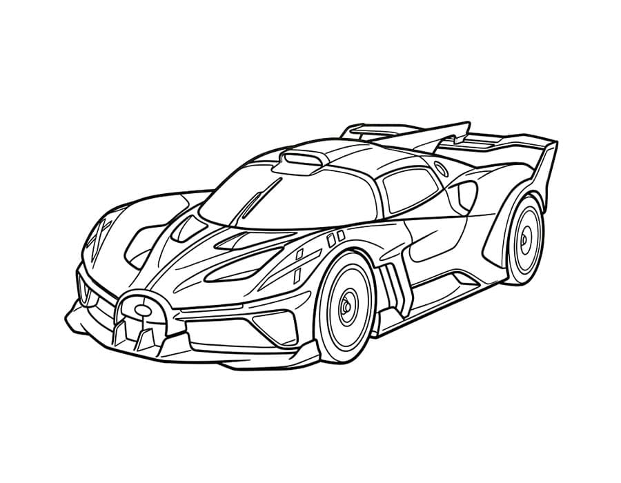 Bugatti ingyenesen nyomtatható egyszerű