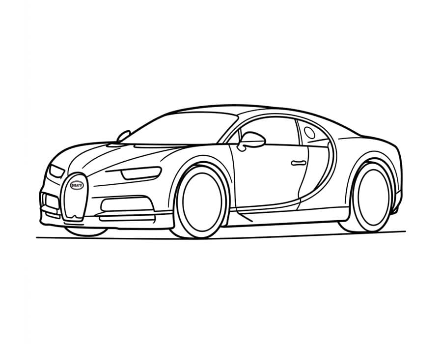 Bugatti ingyenesen nyomtatható könnyen