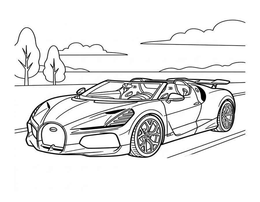 Bugatti ingyenesen nyomtatható