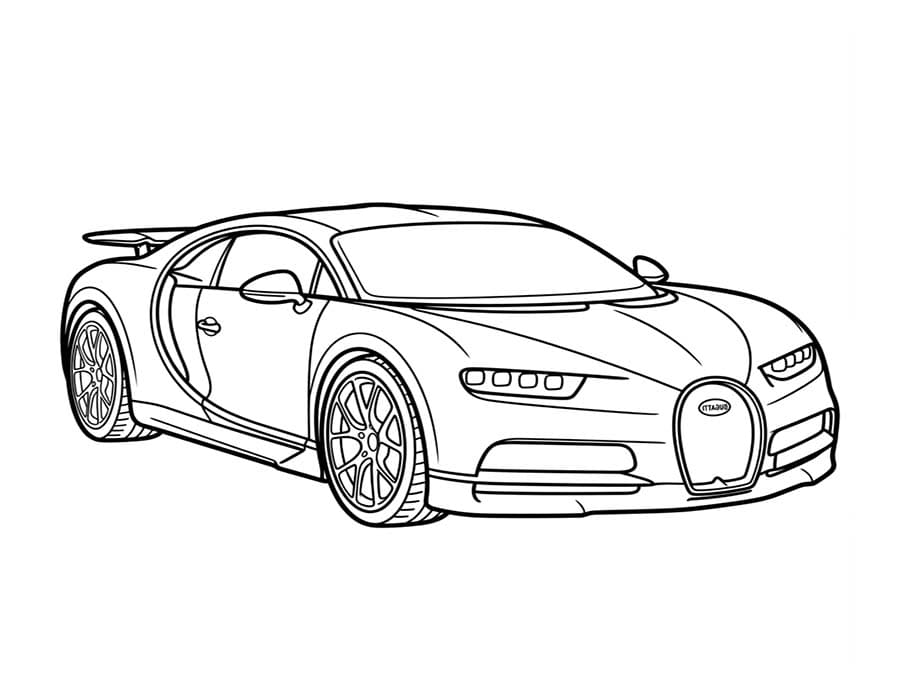 Bugatti nyomtatható alapvető