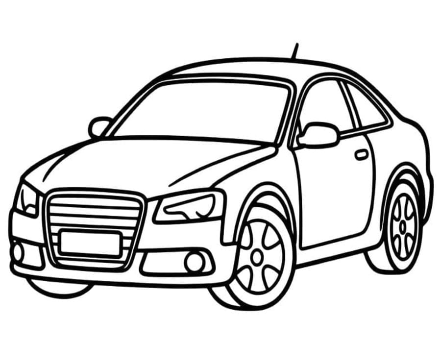 Döntetlen Audi nyomtatható könnyen