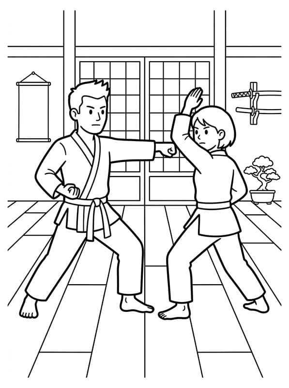 Döntetlen Karate ingyenesen alapvető