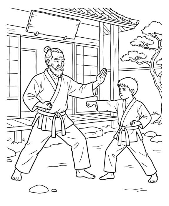 Döntetlen Karate könnyen