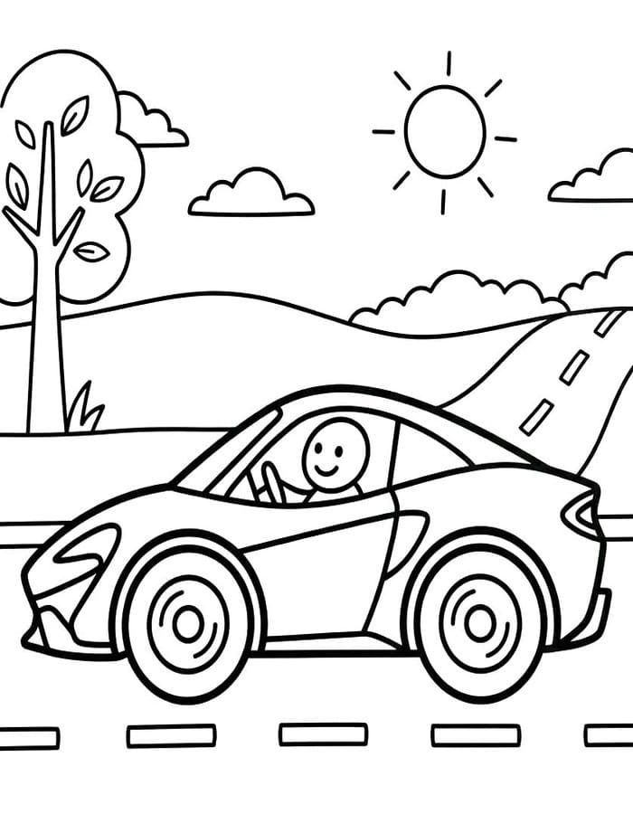 Döntetlen McLaren nyomtatható alapvető