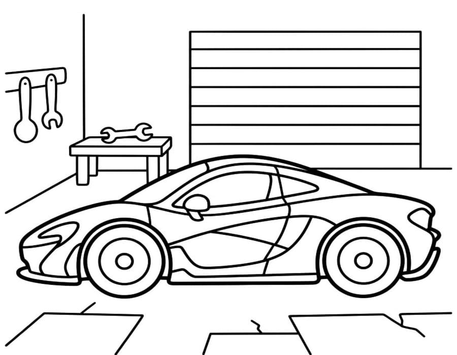 Döntetlen McLaren nyomtatható