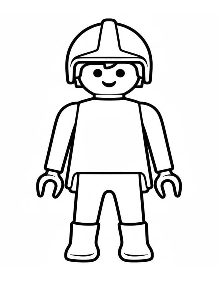 Döntetlen Playmobil ingyenesen nyomtatható egyszerű