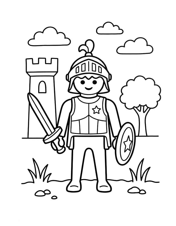 Döntetlen Playmobil ingyenesen nyomtatható