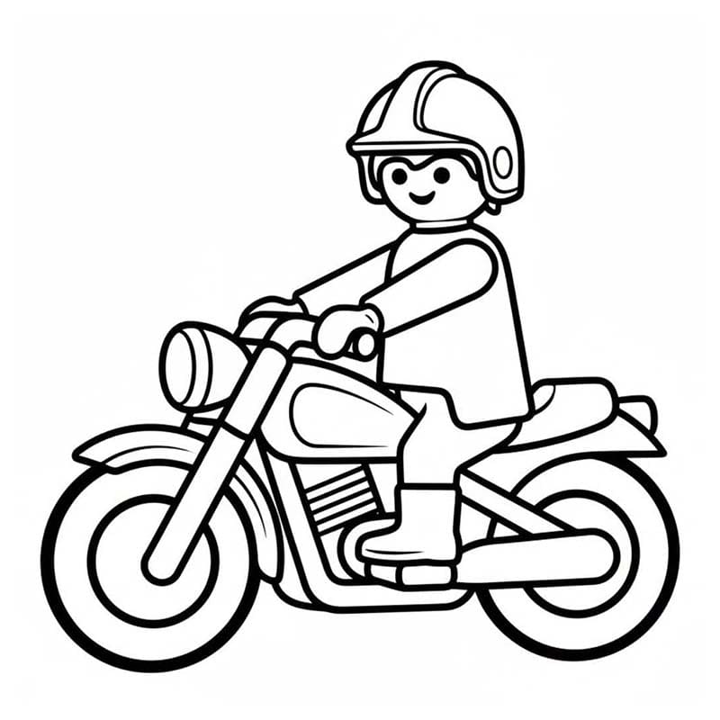 Döntetlen Playmobil nyomtatható egyszerű