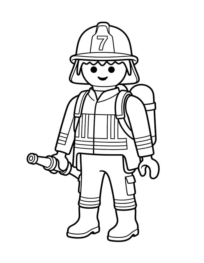 Döntetlen Playmobil nyomtatható gyerekeknek