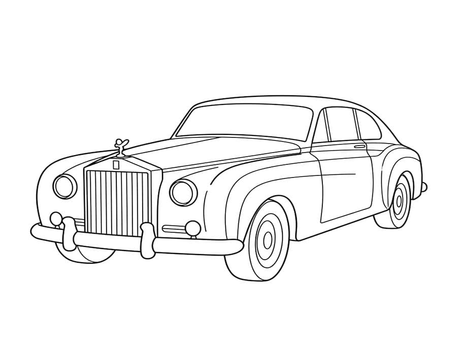 Döntetlen Rolls Royce egyszerű