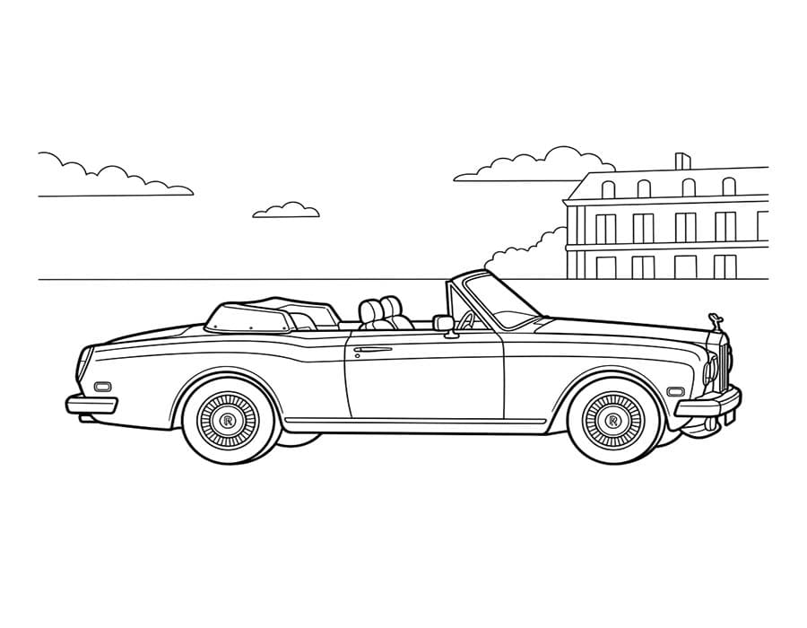 Döntetlen Rolls Royce gyerekeknek