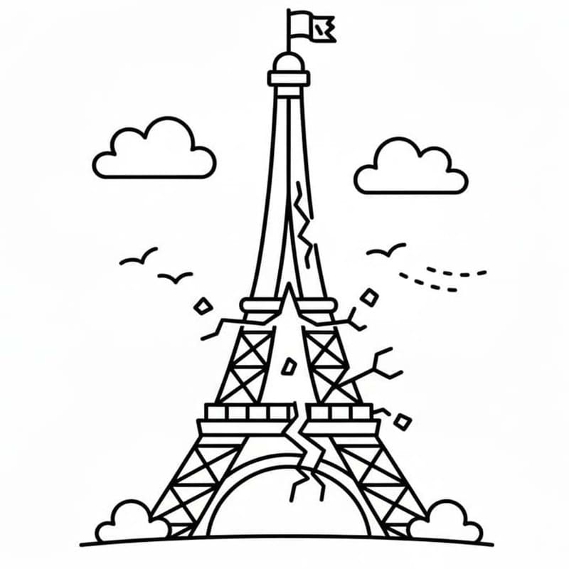 Eiffel Torony ingyenesen egyszerű