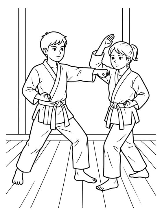 Ingyenesen Nyomtatható Karate