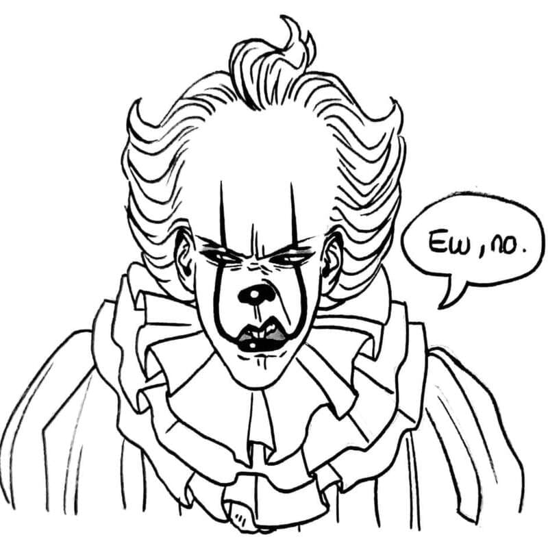 Ingyenesen Nyomtatható Pennywise