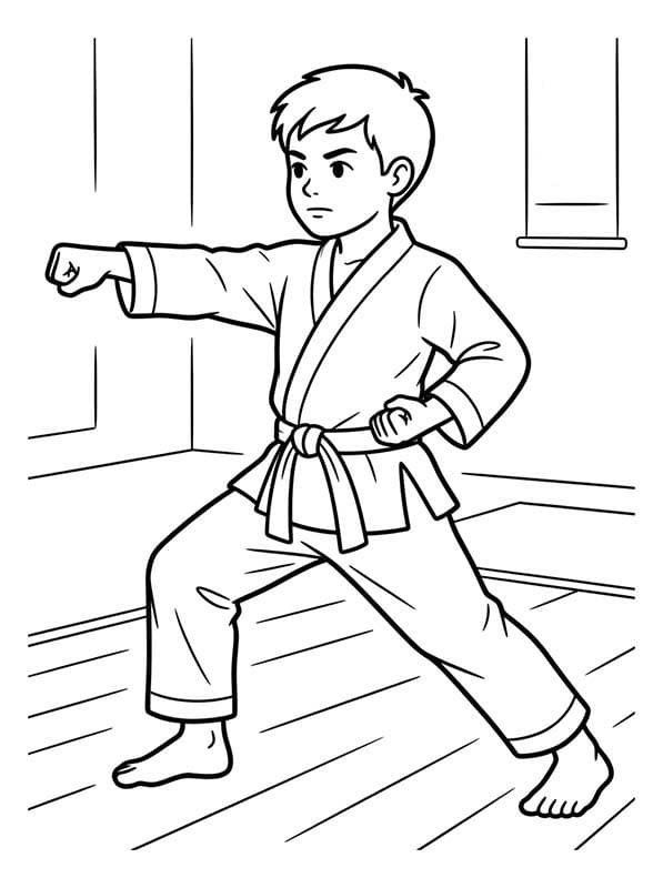 Karate ingyenesen nyomtatható könnyen