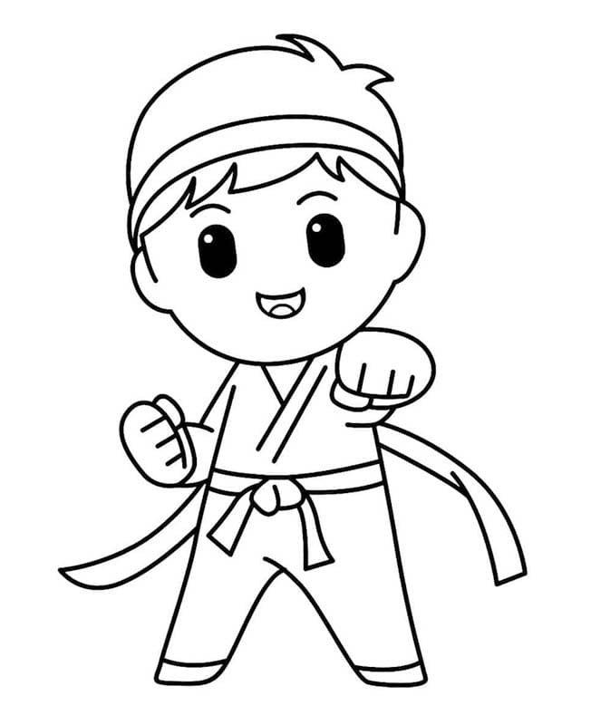 Karate ingyenesen nyomtatható