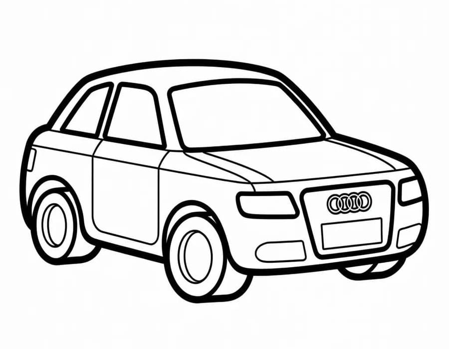 Kép Audi ingyenesen nyomtatható